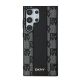 3. Etui DKNY Leather Checkered Mono Pattern MagSafe na Samsung Galaxy S24 Ultra - czarne