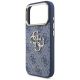 6. Etui Guess 4G Big 4G Classic Logo na iPhone 18 Pro / 17 Pro - niebiesko-złote