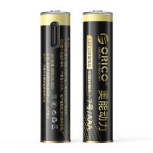 Bateria litowa Orico Ener-G EG7C AAA 1,5 V 500mWh akumulator USB-C z kablem ładującym 2 szt.