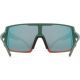 5. Uvex sportstyle 235 Okulary do wielu sportów Unisex Półobwódkowe Zielony, Czerwony
