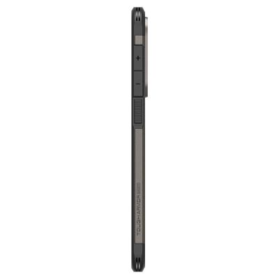 4. Etui Spigen Tough Armor MagSafe na Samsung Galaxy S25 Edge - szaro-czarne