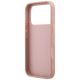 7. Etui Guess Fixed Glitter Big 4G na iPhone 17 Pro - różowe