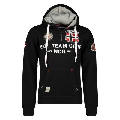 Bluza męska Geographical Norway GOPTAINE MEN 100 EO BS2 (WT1885H/GN-BLACK)