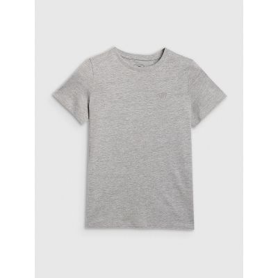 5. T-shirt gładki dziewczęcy 4F 4FJWMM00TTSHF2332-25M