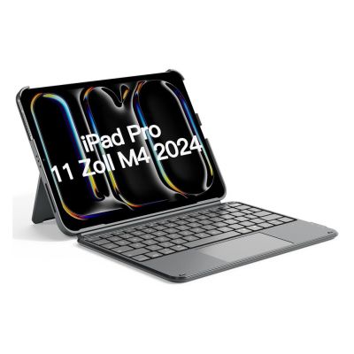 Klawiatura iPad Pro 11" Kompatybilna QWERTZ szara