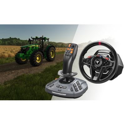 6. Thrustmaster T128 SimTask Farming Pack Czarny Kierownica + pedały + dźwignia zmiany biegów PC, PlayStation 4, PlayStation 5