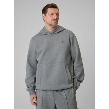 Bluza dresowa regular z kapturem męska 4F 4FRSS26TSWSM2793-24M