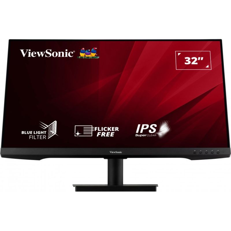 9. Viewsonic VA VA3209-2K-MHD monitor komputerowy 81,3 cm (32") 2560 x 1440 px Quad HD Czarny