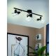 2. Lampa punktowa BERREGAS 3XE27 czarna/chrome
