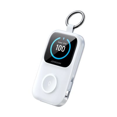 3. Joyroom JR-W19 5W Portable Watch Wireless Charger White
