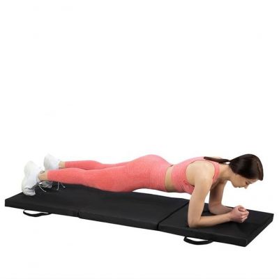 9. Materac gimnastyczny składany czarny 1800x600x500mm HMS MGS02