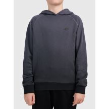 Bluza z kapturem z nadrukiem całopowierzchniowym chłopięca 4F 4FJWAW26TSWSM2687-95A