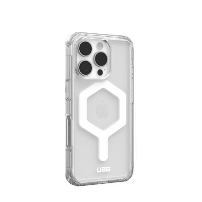 5. Etui Urban Armor Gear UAG John Plyo Magsafe Lód/Biały