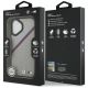 8. Etui BMW M Tricolor Metal Logo MagSafe do iPhone 17 - szare