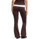4. Legginsy damskie Puma Ess High-Waist Flared brązowe 631542 33