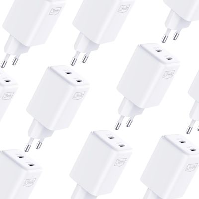 7. Ładowarka sieciowa 3mk Hyper Charger PD 45W QC4+ PPS 2C Super-Fast Charge 2.0 - biała