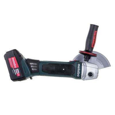 2. Szlifierka kątowa METABO W 18 LTX 150 QUICK (600404650) + walizka metaBOX 165 L Zielony, Czarny