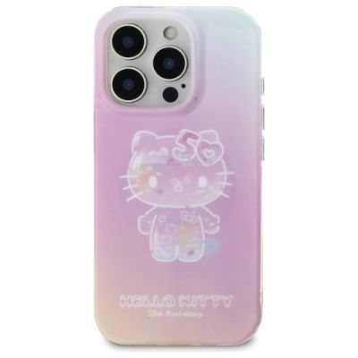 3. Etui Hello Kitty IML 50th Anniversary Magsafe na iPhone 16 Pro Max - różowe