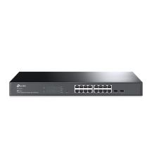TP-Link JetStream TL-SG2218 przełącznik sieciowy Zarządzany L2/L2+ Gigabit Ethernet (10/100/1000) 1U Czarny