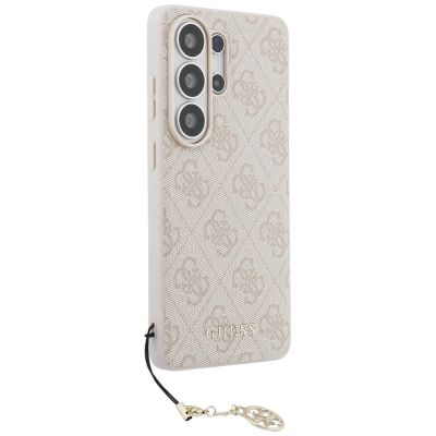 3. Etui Guess 4G Classic Logo Charm MagSafe na Samsung Galaxy S26 Ultra - różowe