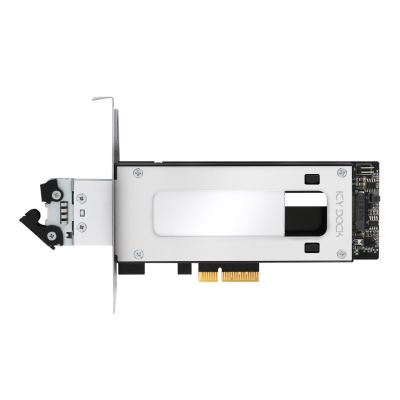 13. Kontroler pamięci masowej ICY Dock ToughArmor MB840M2P-B - Karta M.2 NVMe - PCIe 3.0 x4 - 1 nadajnik/kanał - Srebrny