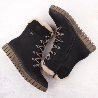 16. Botki z futerkiem Rieker W Y3424-00 RKR745