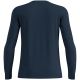 Koszulka termoaktywna z długim rękawem męska Odlo MERINO 160 BL TOP crew neck l/s granatowa   L