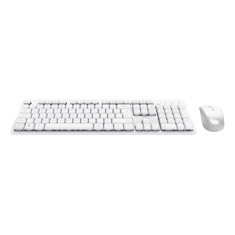 2. Klawiatura + mysz Trust ODY II Wireless White US