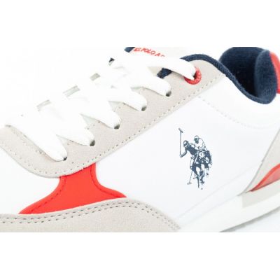 7. Buty sportowe U.S. Polo ASSN. M UP21M48062-WHI-RED01