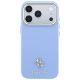 3. Etui Guess Saffiano Small 4G & Classic Logo MagSafe na iPhone 18 Pro / 17 Pro - jasnoniebieskie