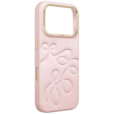 3. Etui UNIQ Coehl Cloude Magnetic Charging na iPhone 18 Pro / 17 Pro - różowe
