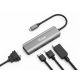 4. Equip 133485 zewnętrzna karta graficzna usb 3840 x 2160 px Czarny, Srebrny