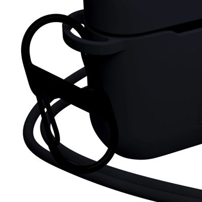 8. Etui na słuchawki 3mk Silicone AirPods Case na Apple AirPods 3rd gen. - czarne
