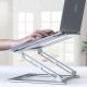 6. Podstawka Tech-Protect ULS400 uniwersalna rozkładana na laptop do 17" - srebrna