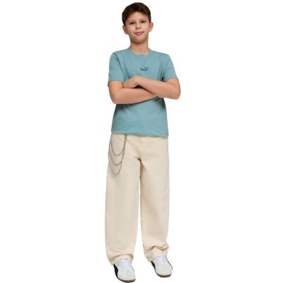 5. Koszulka dla dzieci Puma ESS Small No.1 Logo Centered Tee niebieska 692975 47