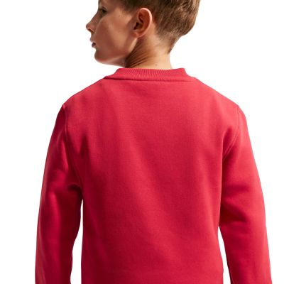 5. Bluza dla dzieci Nike Sportswear Club Fleece czerwona FD3006 608