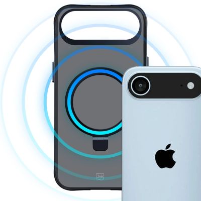 3. Etui 3mk Smoke Case Mag&Stand na iPhone Air - czarne