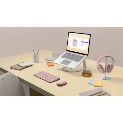 18. Mysz Logitech Pebble 2 M350s Pink