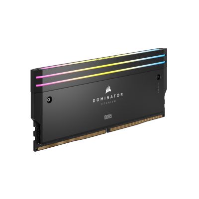6. Corsair Dominator Titanium CMP64GX5M2B6400C32 moduł pamięci 64 GB 2 x 32 GB DDR5