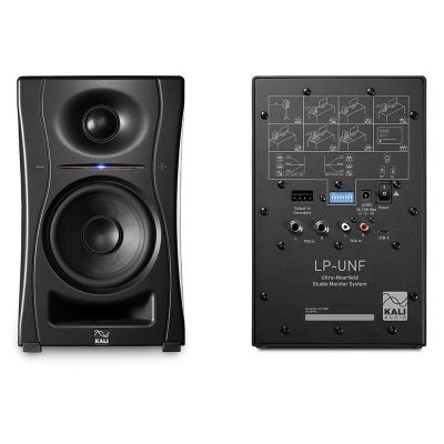 2. KALI AUDIO LP-UNF - Para monitorów odsłuchowych z Bluetooth. Głośniki multimedialne, czarne.