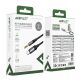 5. Kabel Acefast J11 USB-C do mini jack 3.5mm 1m - czarny