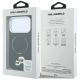 8. Etui Karl Lagerfeld with Ring Stand 360 Karl & Choupette Heads Pin MagSafe na iPhone 18 Pro Max / 17 Pro Max - czarne