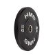 2. Talerz olimpijski HMS BLACK BUMPER 10 kg BBR10 