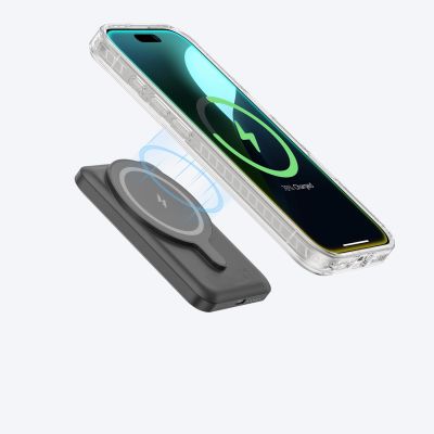 10. Etui silikonowe AMAZINGTHING Titan Pro Mag Case z pierścieniem magnetycznym do iPhone 16 - przezroczyste