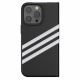 5. Etui Adidas OR Booklet Case PU na iPhone 13 Pro / iPhone 13 - czarno-białe