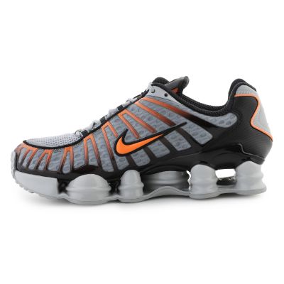 4. NIKE Nike Shox TL AV3595-011 LT Smoke Grey/Bright Mandarin