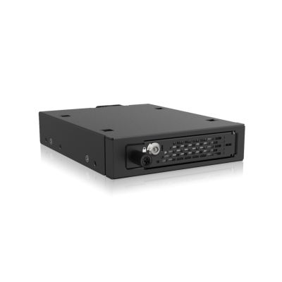 5. Icy Dock MB491V5K-B obudowa do dysków twardych Obudowa SSD Czarny 2.5"