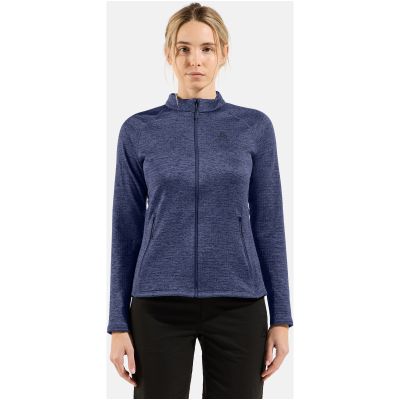 2. Bluza damska Odlo TENCIA Mid layer full zip niebieska