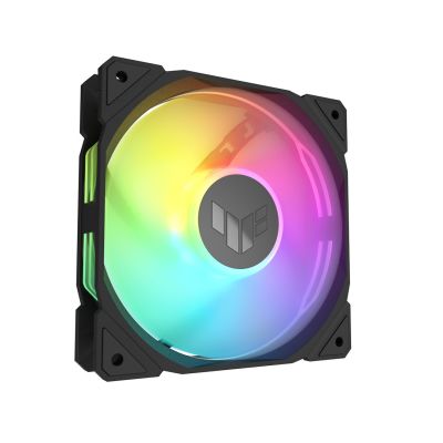3. ASUS TUF GAMING TR120 ARGB 3IN1 Black Obudowa komputera Chłodnica powietrza 12 cm Czarny