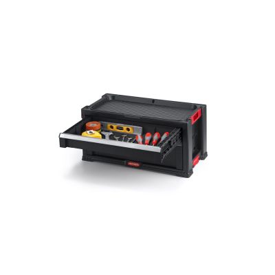 4. Regał narzędziowy na kółkach Keter 237786 6 szuflad